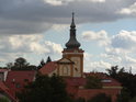 Kostel Nanebevzetí Panny Marie ve Šlapanicích.