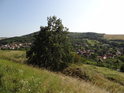 Bohuslavické stráně, v pozadí Bohuslavice.
