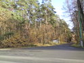 Podzimní barvy přijala i silnice.

