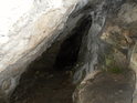 Druhý ze vstupů do jeskyně Podkova.

