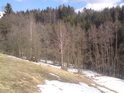Údolí Záhorského potoka ze strany severozápadní.