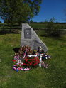 Pomník deseti padlým americkým vojákům na Zhůří.